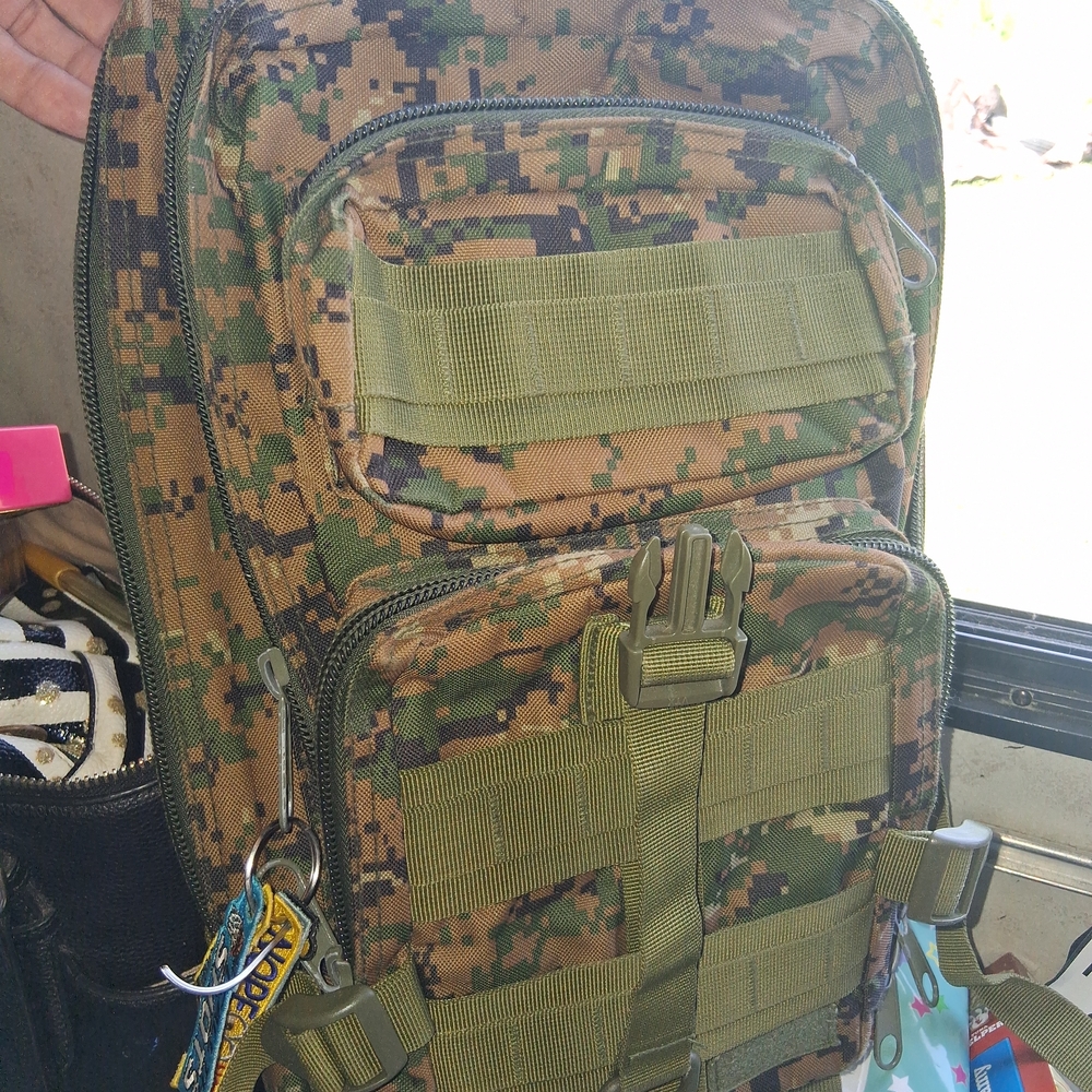 Men's Camouflage Outdoor Backpack